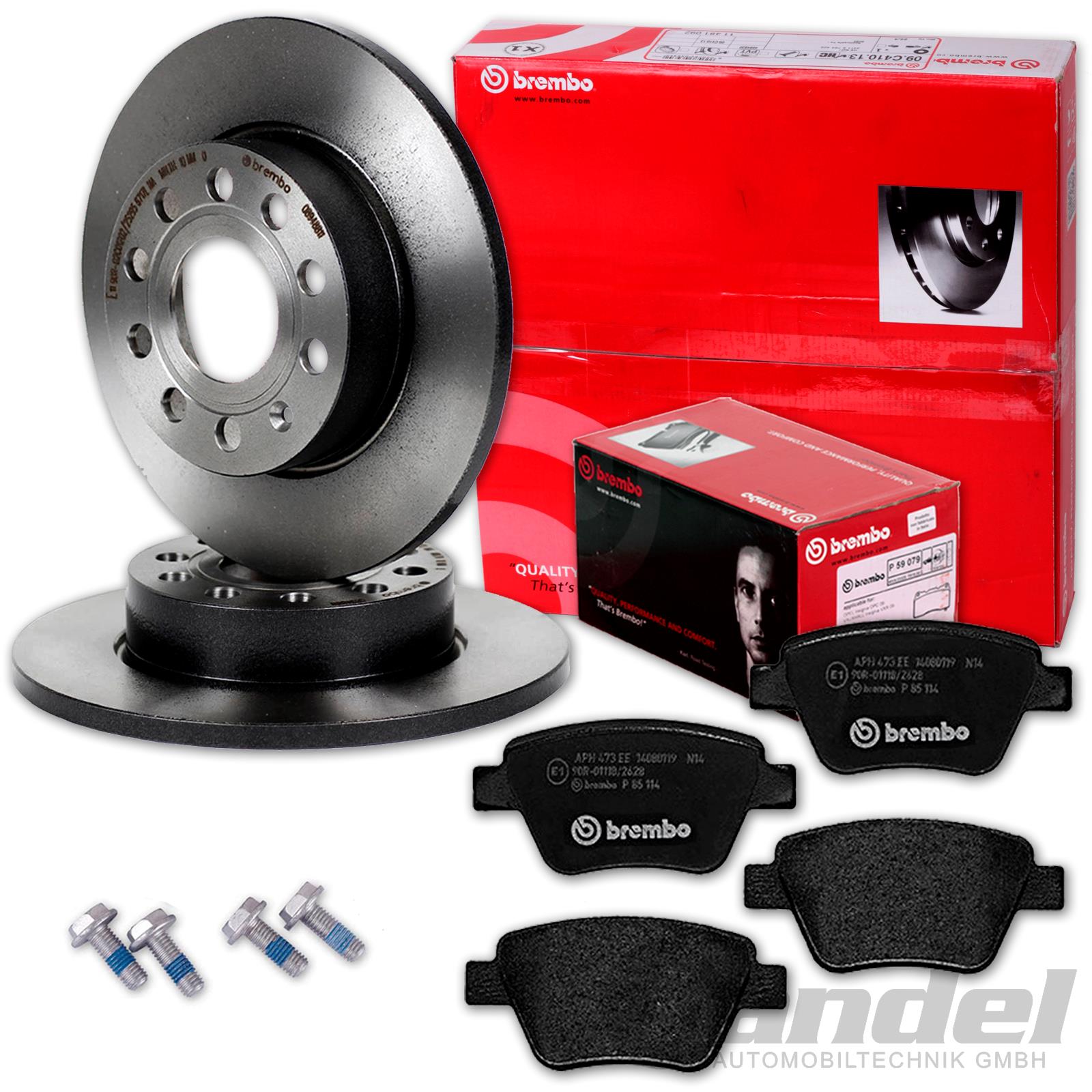 Set dischi freno anteriori NC 1.8 - 2.0 BREMBO COATED DISC LINE