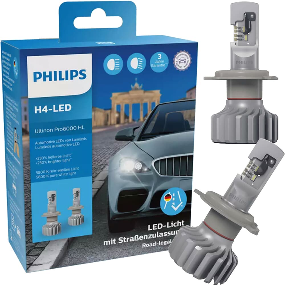 Philips Ultinon Pro6000 H4 LED Birne in Niedersachsen - Stade, Ersatz- &  Reparaturteile