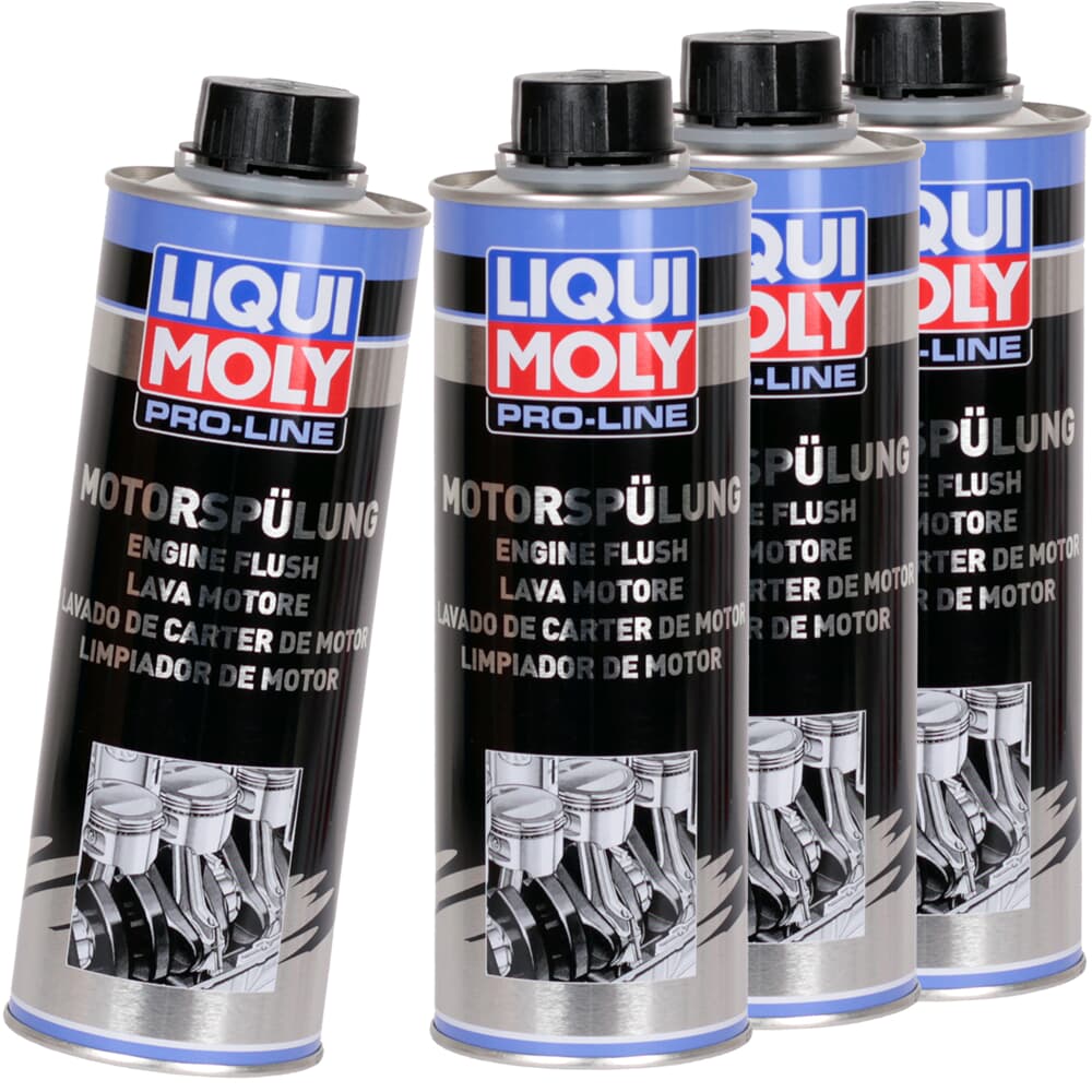 Liqui Moly Pro-Line Motorspülung, 2427, 4X 500 ml