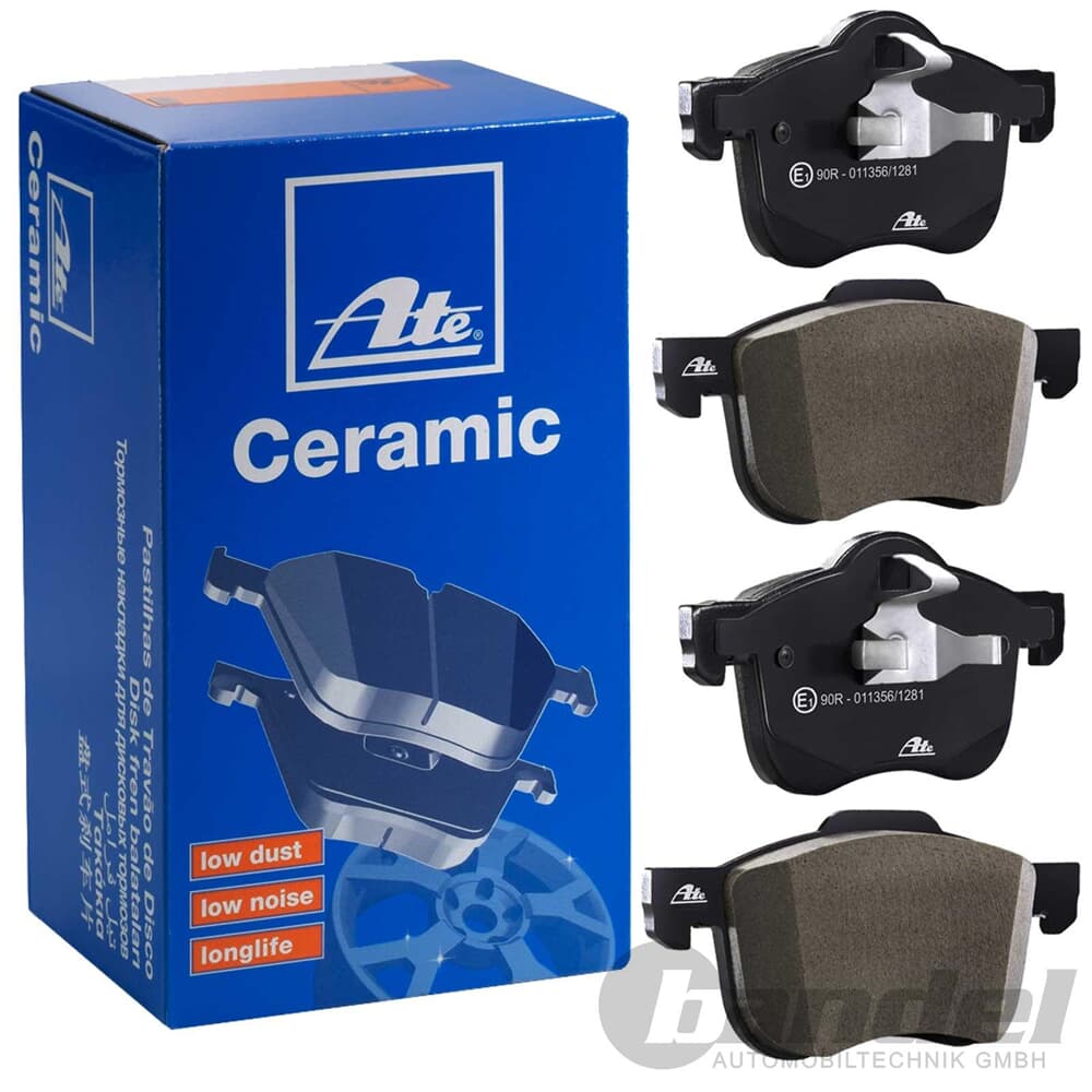 ATE Bremsscheiben+Ceramic mit VWK Vorne+Hinten 10696483 günstig online  kaufen