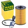 MANN FILTER ÖLWECHSELSET passend für AUDI A3 AUDI A4 b9 VW GOLF 6+7 1.6-2.0 TDI