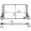 MAHLE LADELUFTKÜHLER für VW TIGUAN 1.4 - 2.0 VAN AUDI A3 SPORTBACK CABRIO TT