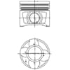 KOLBENSCHMIDT KOLBEN 81,01mm passend für AUDI A3 MITSUBISHI LANCER SEAT ALTEA