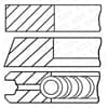 GOETZE KOLBENRINGE SATZ Ø 81,50mm für AUDI A3 A4 A6 MITSUBISHI LANCER SEAT